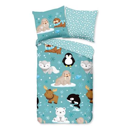 Good Morning Banquise housse de couette en flanelle
