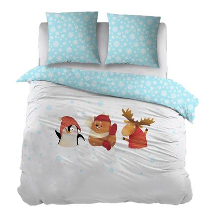 Snoozing Dolly housse de couette en flanelle multicolore - thumbnail_01