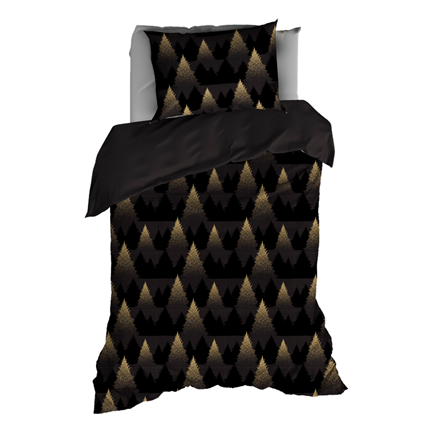 De Witte Lietaer Eve housse de couette en flanelle ocre
