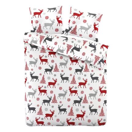 Day Dream Hjort housse de couette en flanelle multicolore