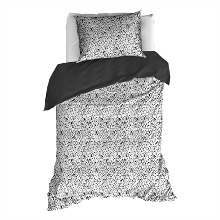 De Witte Lietaer Dandinement housse de couette noir/blanc