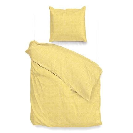 Zohome Lino housse de couette jaune