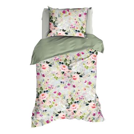 Satin d'Or Fabienne housse de couette vert - thumbnail_01