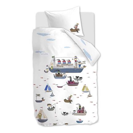 Fiep Amsterdam Bateaux sur l’Eau housse de couette