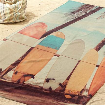 Good Morning Vintage Surf serviette de plage