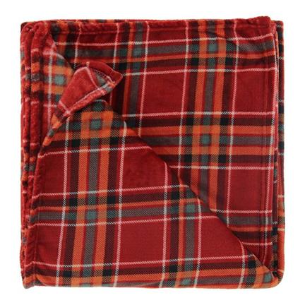 Unique Living Vienne plaid polaire