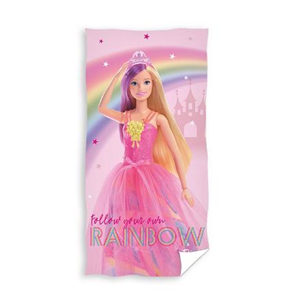 Barbie serviette de plage rose - thumbnail_01