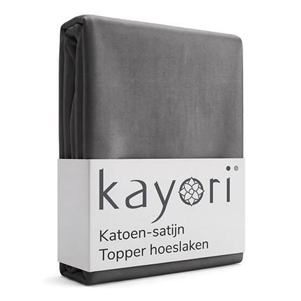 Kayori Edo drap housse surmatelas satin
