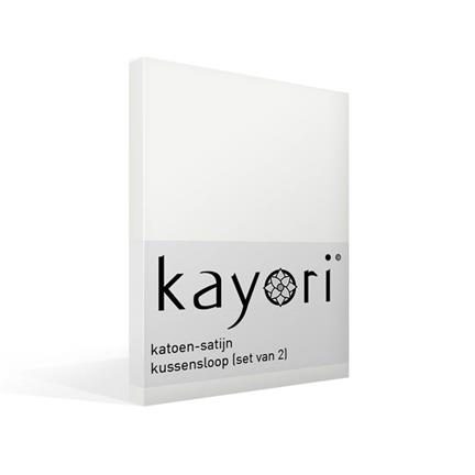 Kayori Edo taies d'oreiller satin (lot de 2)