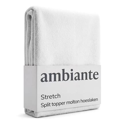 Ambiante drap-housse molleton stretch surmatelas TR coton 
