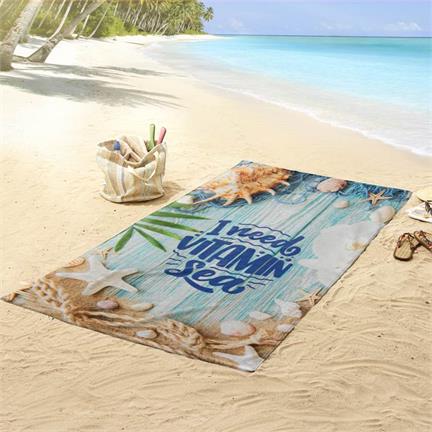 Good Morning Vitamine du Soleil serviette de plage
