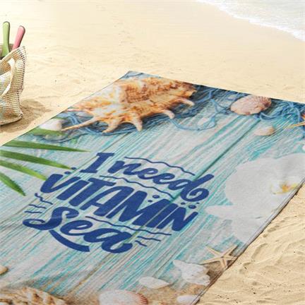 Good Morning Vitamine du Soleil serviette de plage