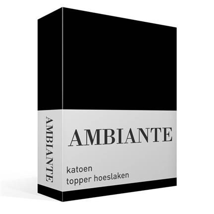 Ambiante Cotton Uni drap-housse surmatelas coton 57 fils