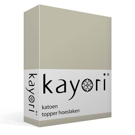 Kayori Kai drap-housse surmatelas coton 57 fils