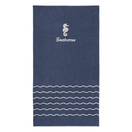 Seahorse Waves serviette de plage - thumbnail_01