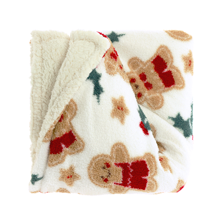 Unique Living Cookie plaid polaire