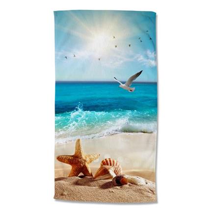 Good Morning Sealife serviette de plage - thumbnail_01