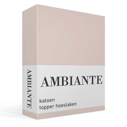 Ambiante Cotton Uni drap-housse surmatelas coton 57 fils