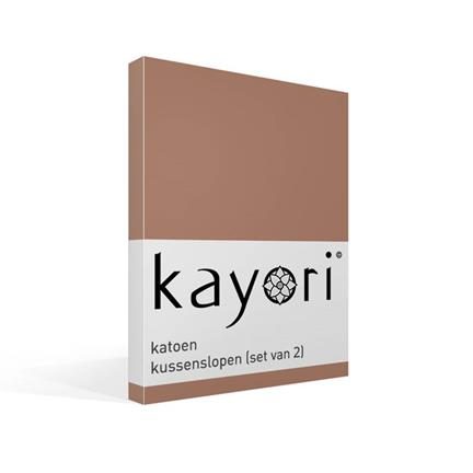 Kayori Kai taies d’oreiller coton 57 fils (lot de 2)