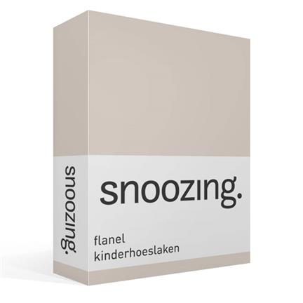 Snoozing drap-housse enfant flanelle
