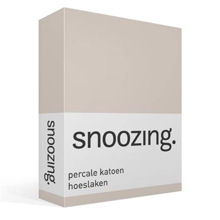 Snoozing drap-housse percale