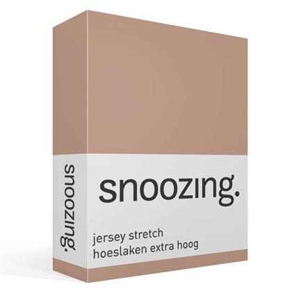 Snoozing drap-housse grand bonnet jersey stretch