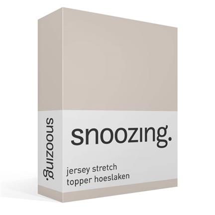 Snoozing drap-housse surmatelas jersey stretch