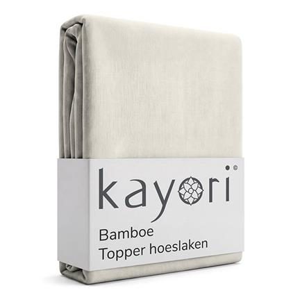 Kayori Simba drap-housse surmatelas bambou