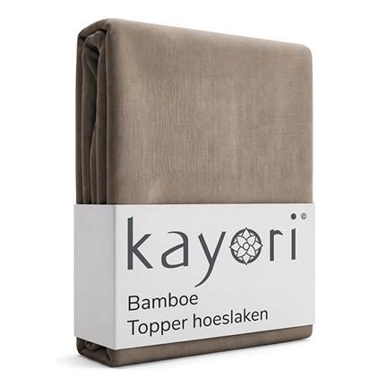 Kayori Simba drap-housse surmatelas bambou