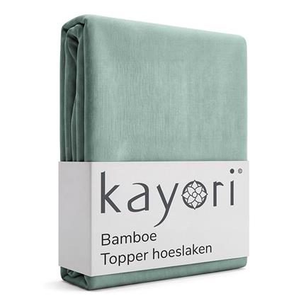 Kayori Simba drap-housse surmatelas bambou