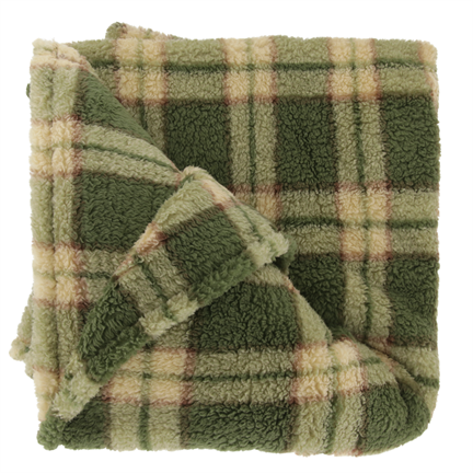 Unique Living Alix plaid polaire