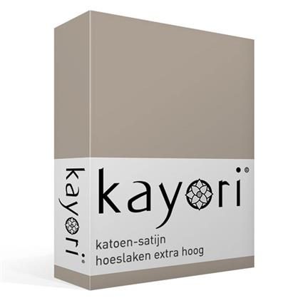 Kayori Saya drap-housse grand bonnet satin