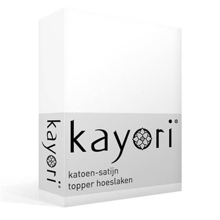 Kayori Saya drap-housse surmatelas satin