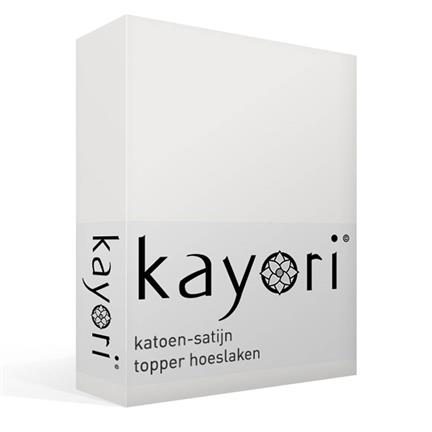 Kayori Saya drap-housse surmatelas satin