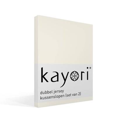 Kayori Saiko taies d’oreiller double jersey (lot de 2)