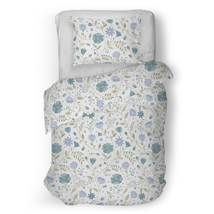Snoozing Pia housse de couette en flanelle
