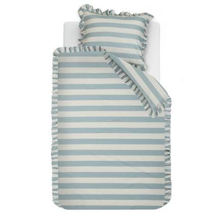 Ambiante Striped Ruffle housse de couette