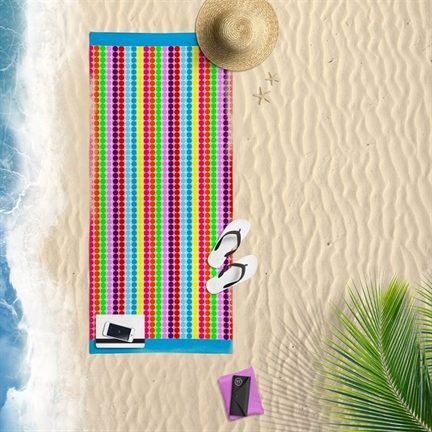 Pixels serviette de plage