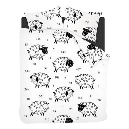 Snoozing Schaap housse de couette