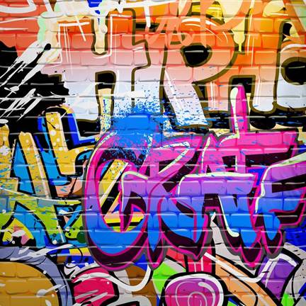 Good Morning Graffiti housse de couette