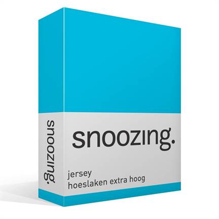 Snoozing drap-housse grand bonnet jersey