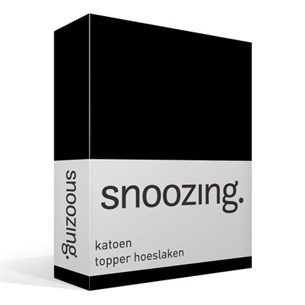 Snoozing drap-housse surmatelas coton 57 fils