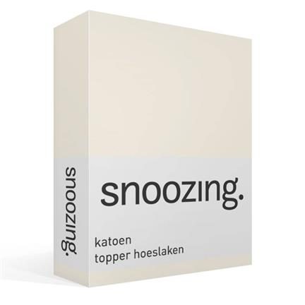 Snoozing drap-housse surmatelas coton 57 fils