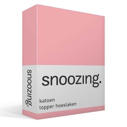 Snoozing drap-housse surmatelas coton 57 fils