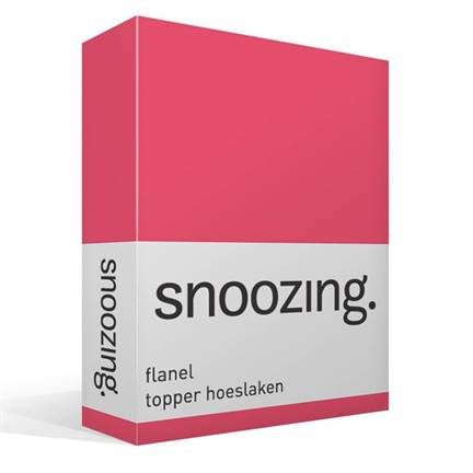 Snoozing drap-housse surmatelas flanelle