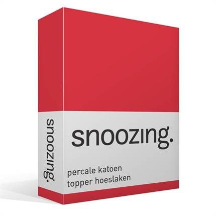 Snoozing drap-housse surmatelas percale