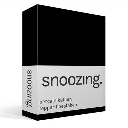 Snoozing drap-housse surmatelas percale