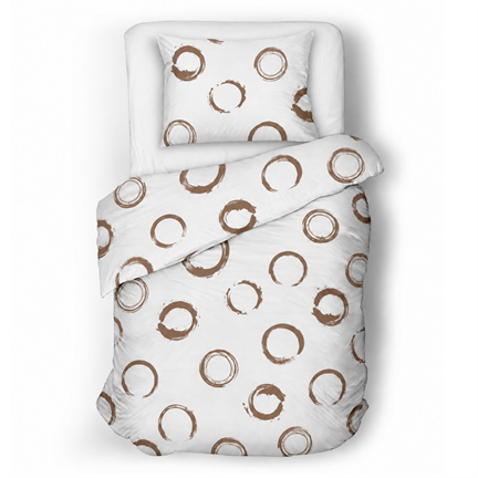Snoozing Lieve housse de couette en flanelle