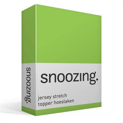 Snoozing drap-housse surmatelas jersey stretch