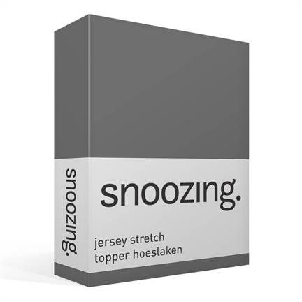 Snoozing drap-housse surmatelas jersey stretch